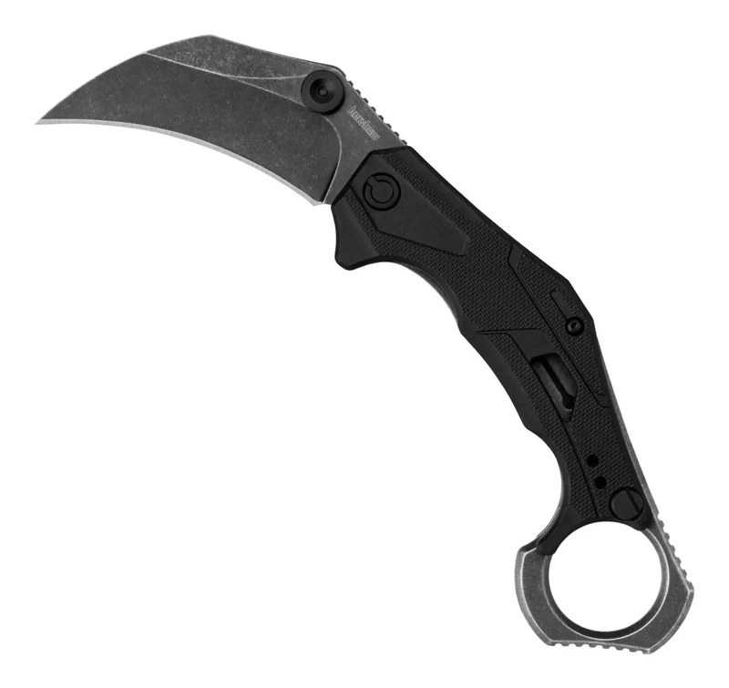 NAVAJA KARAMBIT CON HOJA CURVA Y DISEÑO ERGONOMICO PARA USO TACTICO - 1