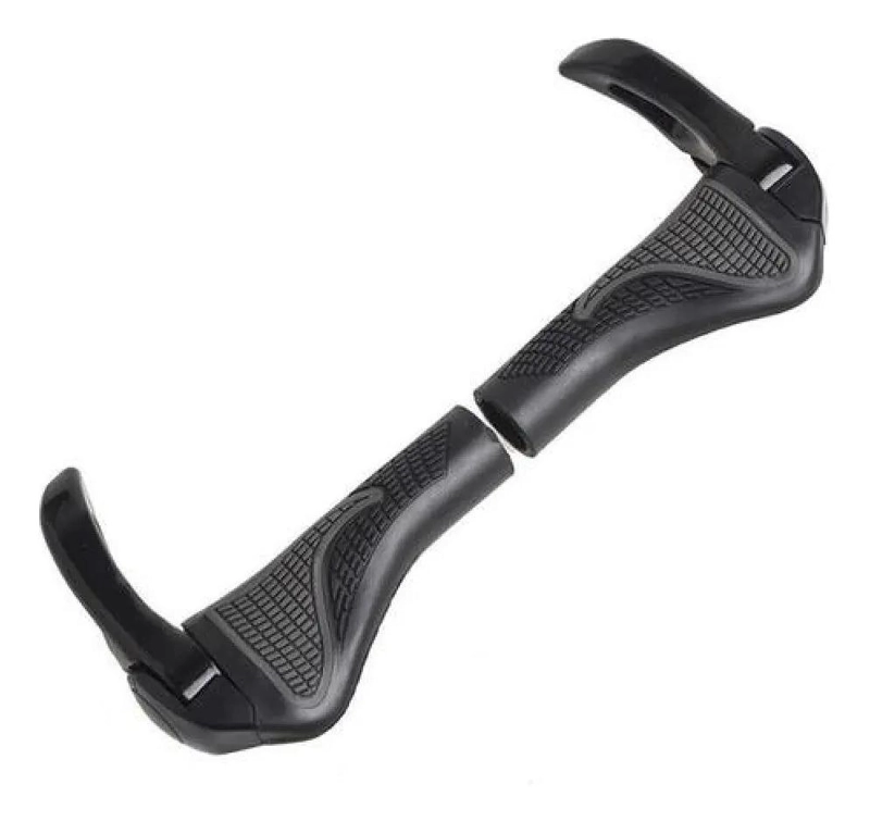 PUÑOS ERGONOMICOS AJUSTABLES PARA BICICLETA CON CUERNOS DE AGARRE - 2