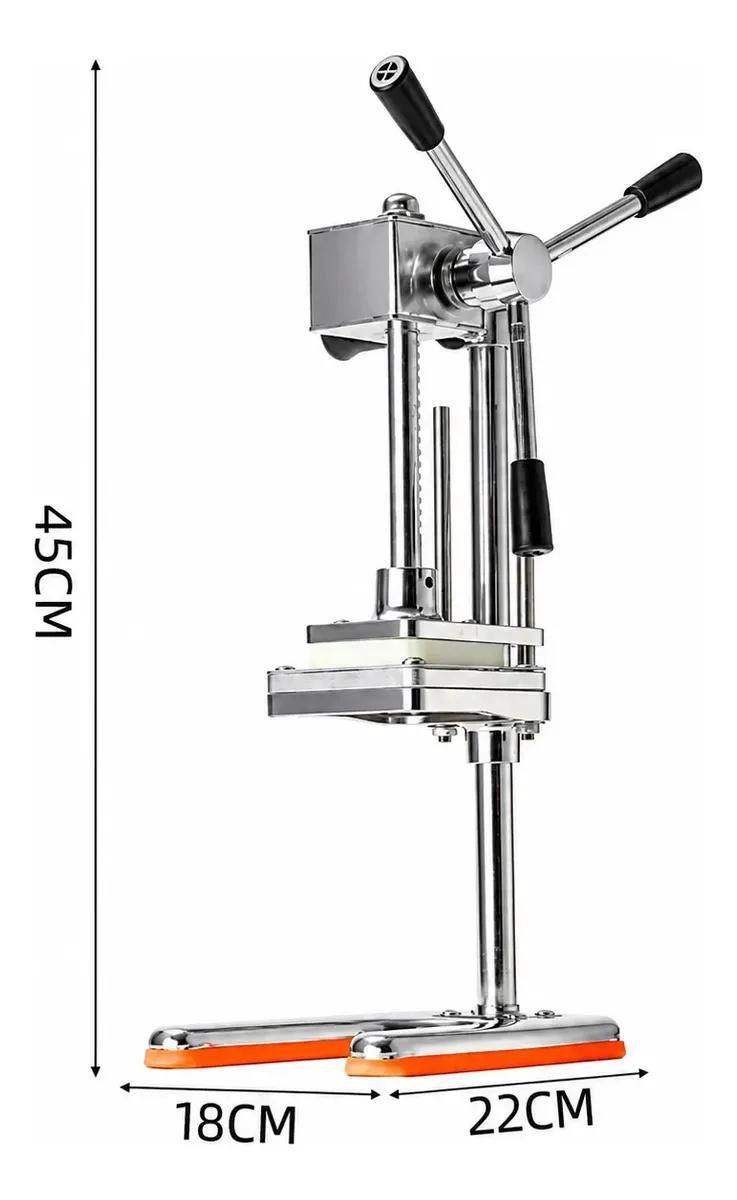 MAQUINA PARA PICAR PAPAS Y CEBOLLAS CON 3 CUCHILLAS INCLUIDAS - 2