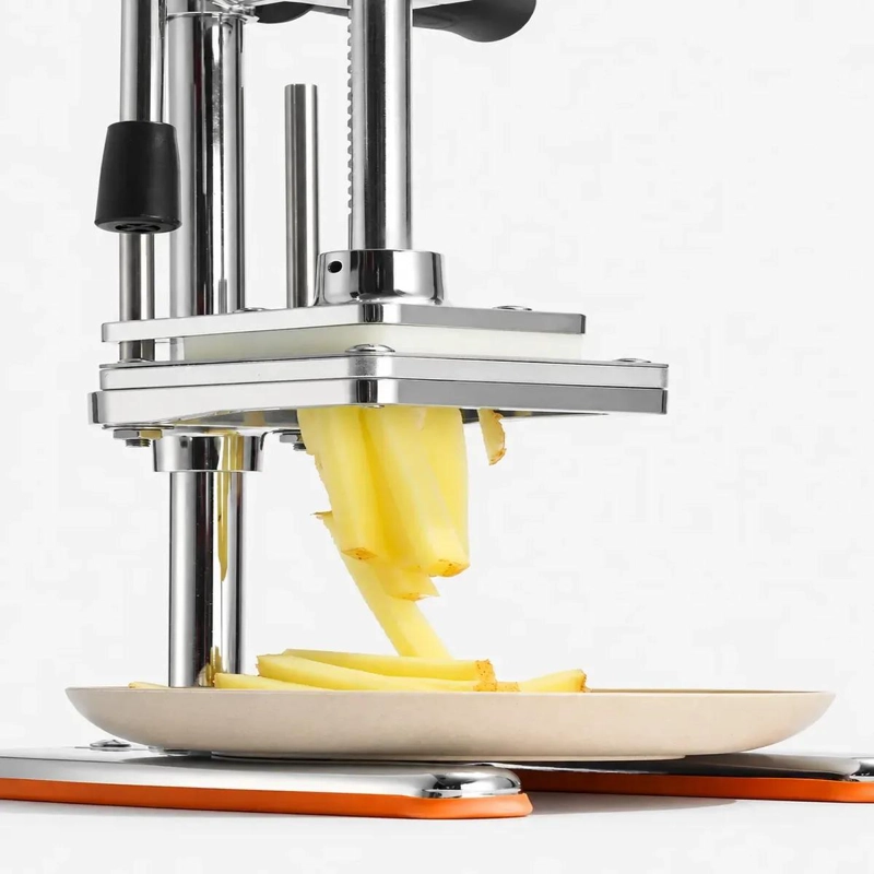 MAQUINA PARA PICAR PAPAS Y CEBOLLAS CON 3 CUCHILLAS INCLUIDAS - 5