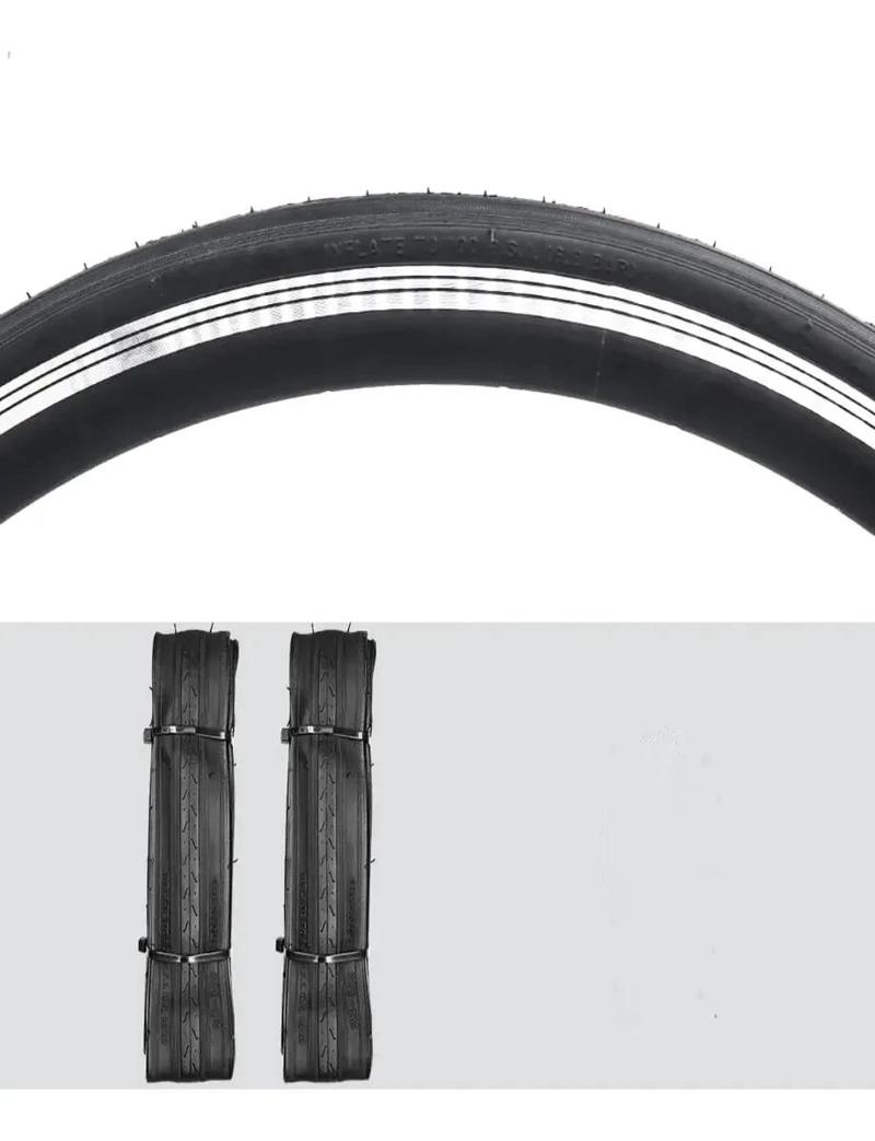 NEUMATICOS PARA BICICLETA ARO 700X23C PLEGABLES CON CAMARAS INCLUIDAS - 2