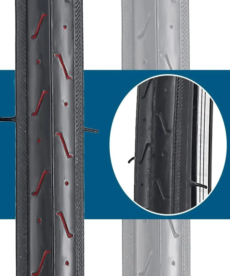 NEUMATICOS PARA BICICLETA ARO 700X23C PLEGABLES CON CAMARAS INCLUIDAS - 3