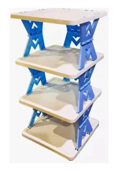 ORGANIZADOR PARA ZAPATOS PLEGABLE CON 4 NIVELES DE ALMACENAMIENTO - 2