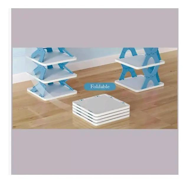 ORGANIZADOR PARA ZAPATOS PLEGABLE CON 4 NIVELES DE ALMACENAMIENTO - 3