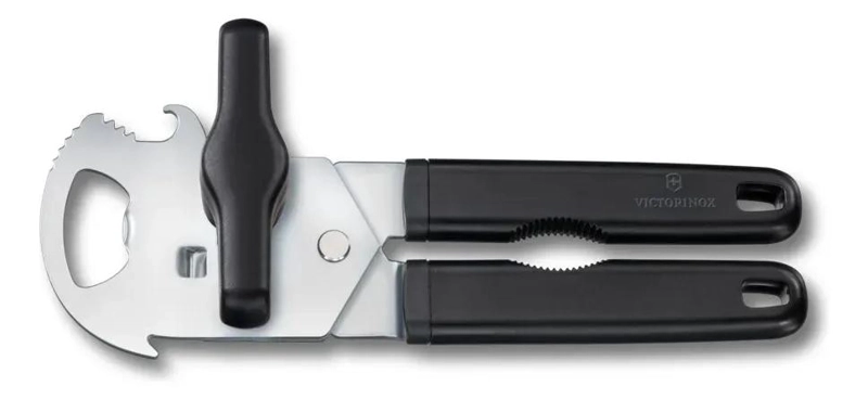 ABRELATAS MULTIUSOS CON DISEÑO ERGONOMICO Y ACABADO NEGRO - 3