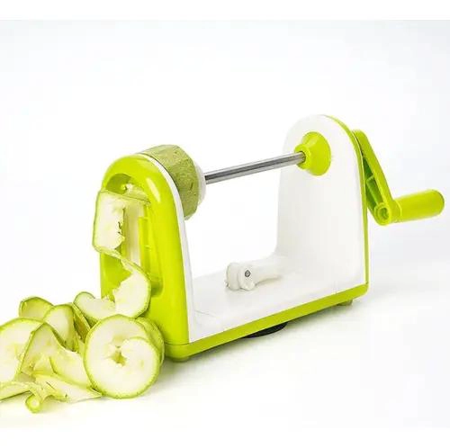 CORTADOR DE VERDURAS EN ESPIRAL CON 4 TIPOS DE CORTE DIFERENTES - 5