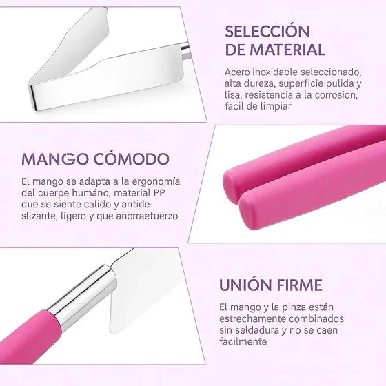 CORTADOR AJUSTABLE PARA TORTAS DE ACERO INOXIDABLE RESISTENTE - 2