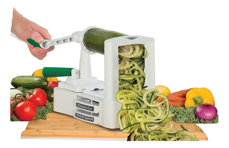 CORTADOR DE VEGETALES EN ESPIRAL PARA REBANAR VERDURAS Y HORTALIZAS - 1