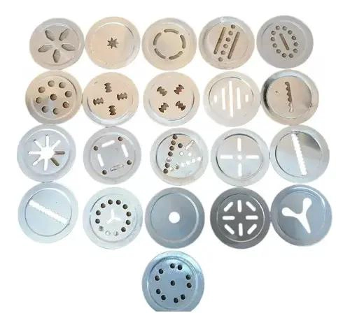 MAQUINA PARA PREPARAR GALLETAS CON DISEÑO PLATEADO ELEGANTE - 3