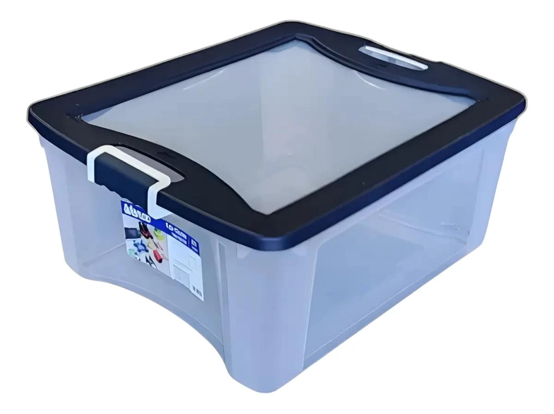 CAJA ORGANIZADORA CON RUEDAS CAPACIDAD 51 LITROS DISEÑO PRACTICO - 1