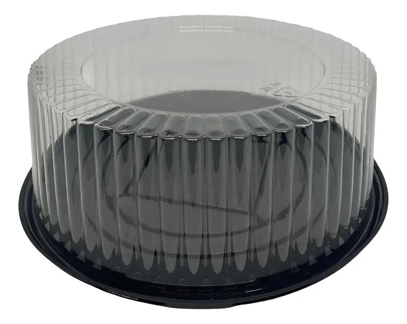 CUPULA PLASTICA PARA TORTA DE 26X14 CM PAQUETE 12 UNIDADES - 1
