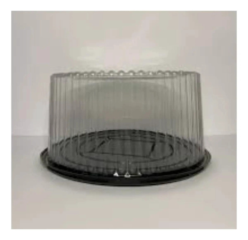 CUPULA PLASTICA PARA TORTA DE 26X14 CM PAQUETE 12 UNIDADES - 3