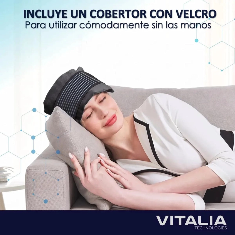 COMPRESA DE GEL PARA FRIO Y CALOR CON FUNDA Y VELCRO PACK DE 2 UNIDADES - 2