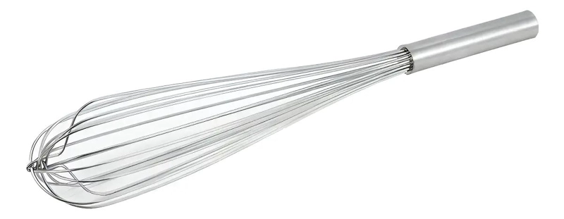 BATIDOR GLOBO DE ACERO INOXIDABLE DE 40 CM CON MANGO ERGONOMICO - 1