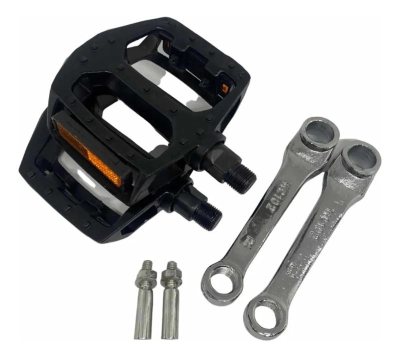 KIT COMPLETO DE PEDALES Y BIELAS PARA BICICLETA DE ALTO RENDIMIENTO - 1