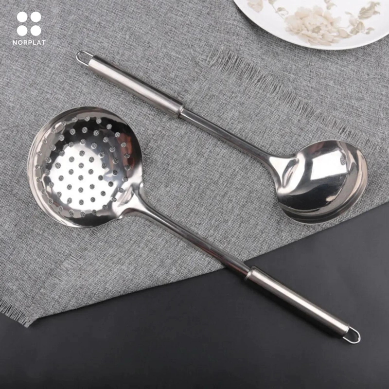SET DE 6 UTENSILIOS DE COCINA EN ACERO INOXIDABLE DE ALTA CALIDAD - 3