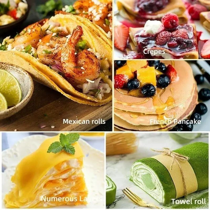 PRENSA PARA TORTILLAS DE 8 PULGADAS EN ACERO INOXIDABLE RESISTENTE - 5