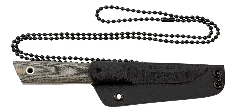 CUCHILLO COMPACTO DE CUELLO CON FUNDA DE KYDEX PARA USO TACTICO - 4