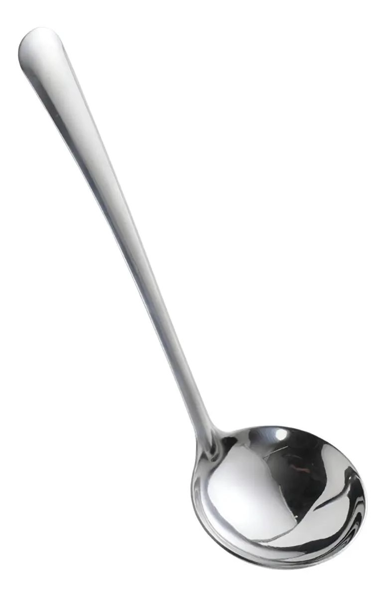 CUCHARON PARA SOPA DE ACERO INOXIDABLE DE 28.6 CM - 4