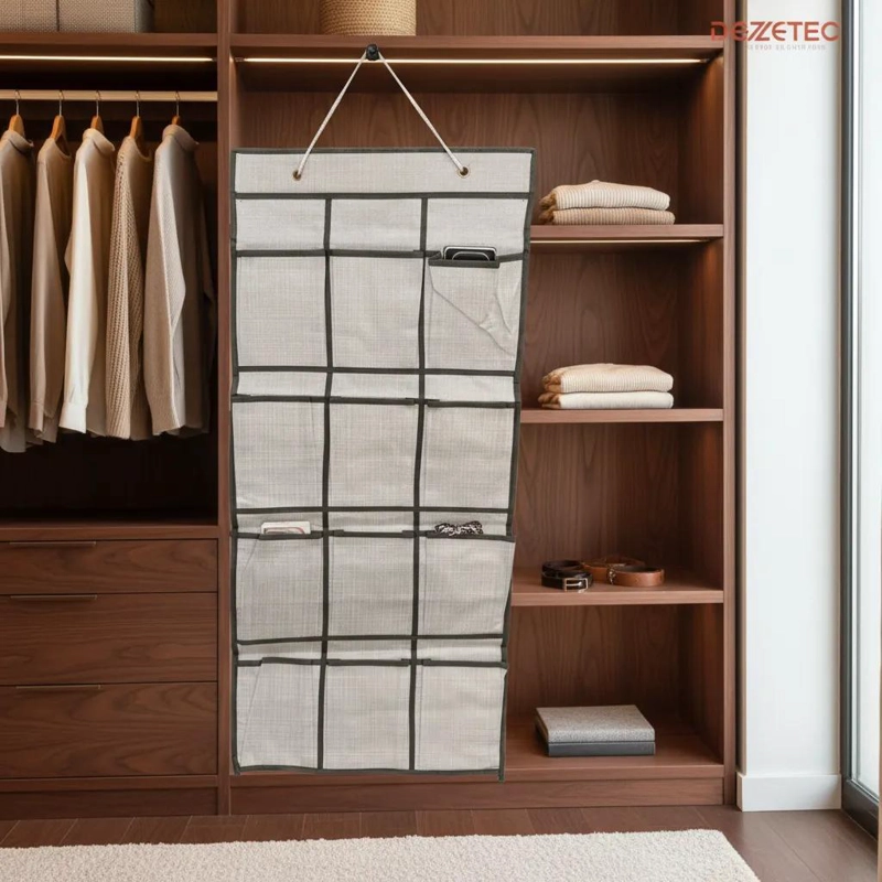 ORGANIZADOR DE CLOSET CON MULTIPLES COMPARTIMENTOS Y DISEÑO FUNCIONAL - 1