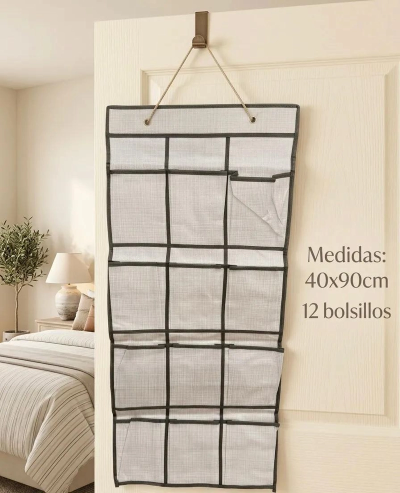 ORGANIZADOR DE CLOSET CON MULTIPLES COMPARTIMENTOS Y DISEÑO FUNCIONAL - 2