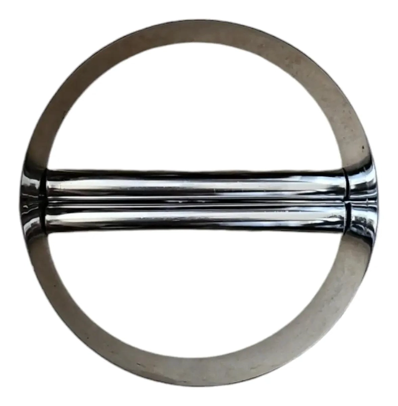 MOLDE CORTADOR DE MASAS DE ACERO INOXIDABLE DE 11 CM - 2