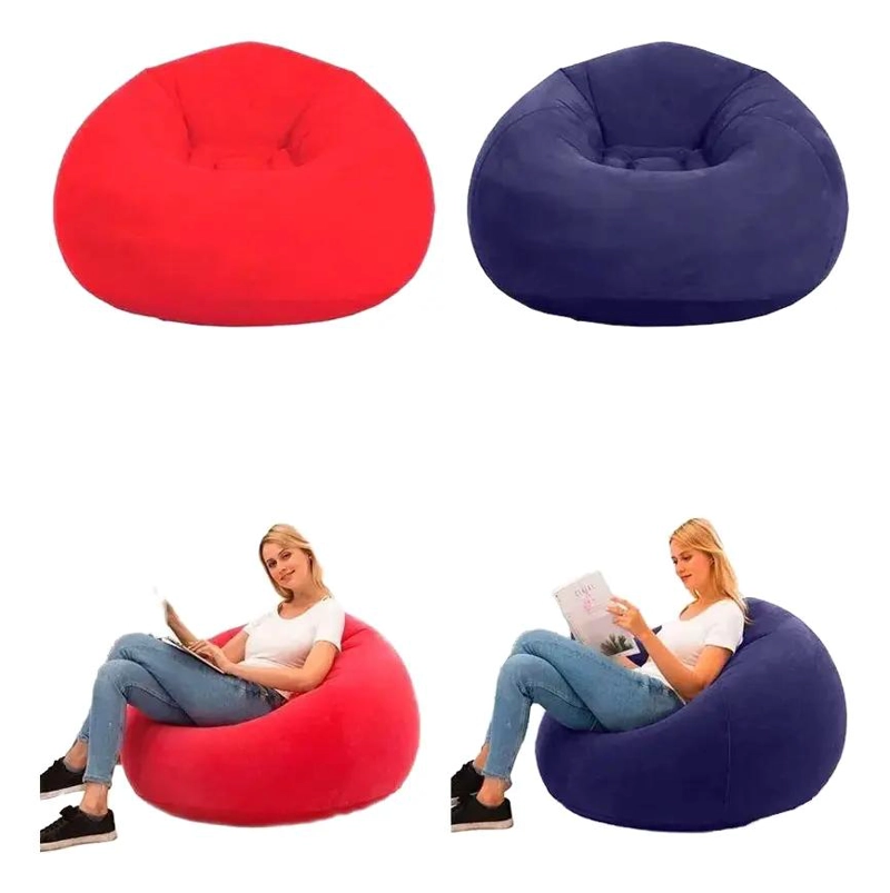 SILLON INFLABLE ERGONOMICO XL PARA CAMPING Y DESCANSO COMODO - 1