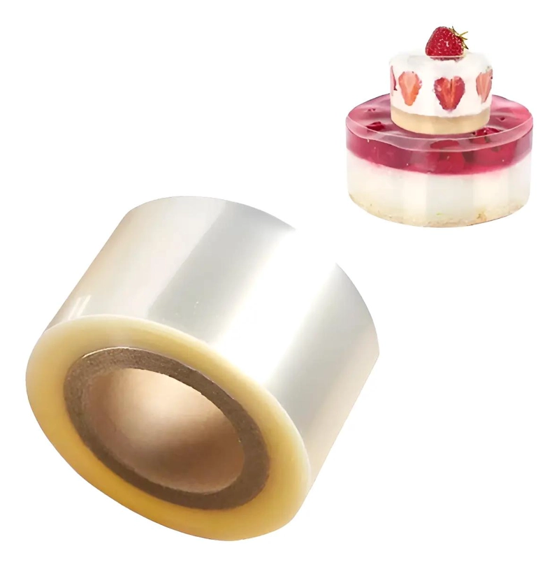 ROLLO DE ACETATO TRANSPARENTE PARA REPOSTERIA 10 CM X 40 M - 1
