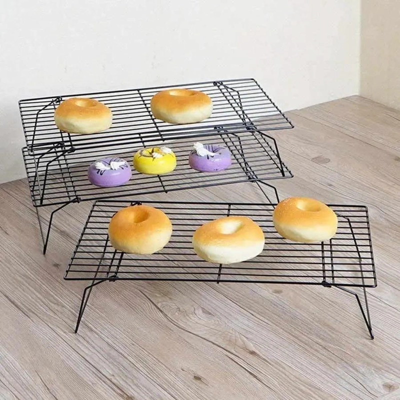 REJILLA PARA ENFRIAR CON 3 NIVELES IDEAL PARA GALLETAS Y TORTAS - 4