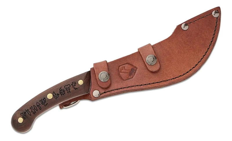 CUCHILLO DE HOJA FIJA CON DISEÑO ROBUSTO Y MANGO ERGONOMICO - 2