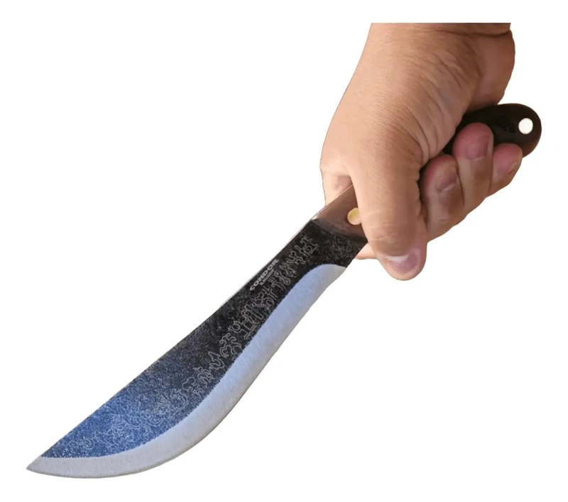 CUCHILLO DE HOJA FIJA CON DISEÑO ROBUSTO Y MANGO ERGONOMICO - 3
