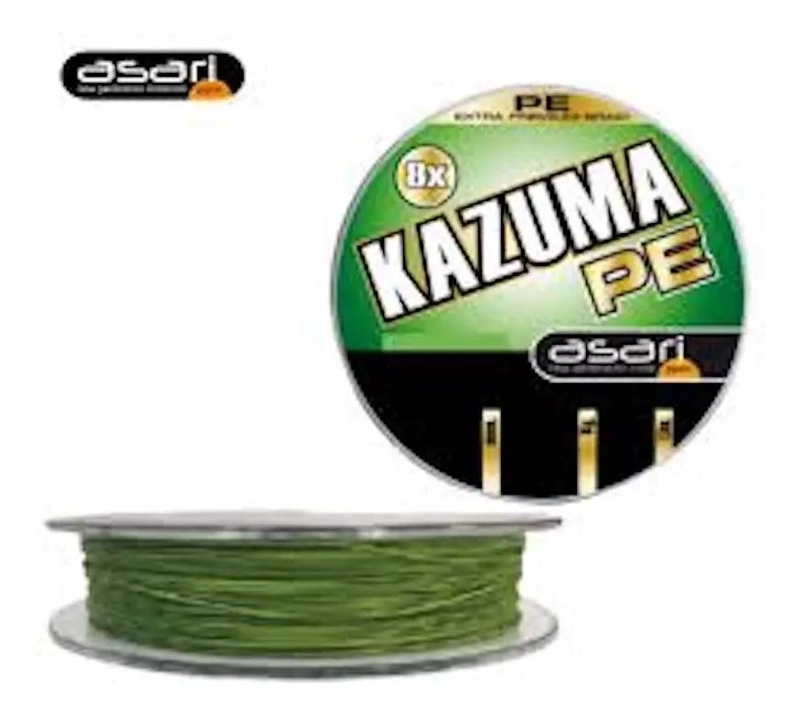 LINEA TRENZADA PARA PESCA KAZUMA 8X PE 1000 METROS RESISTENTE - 2