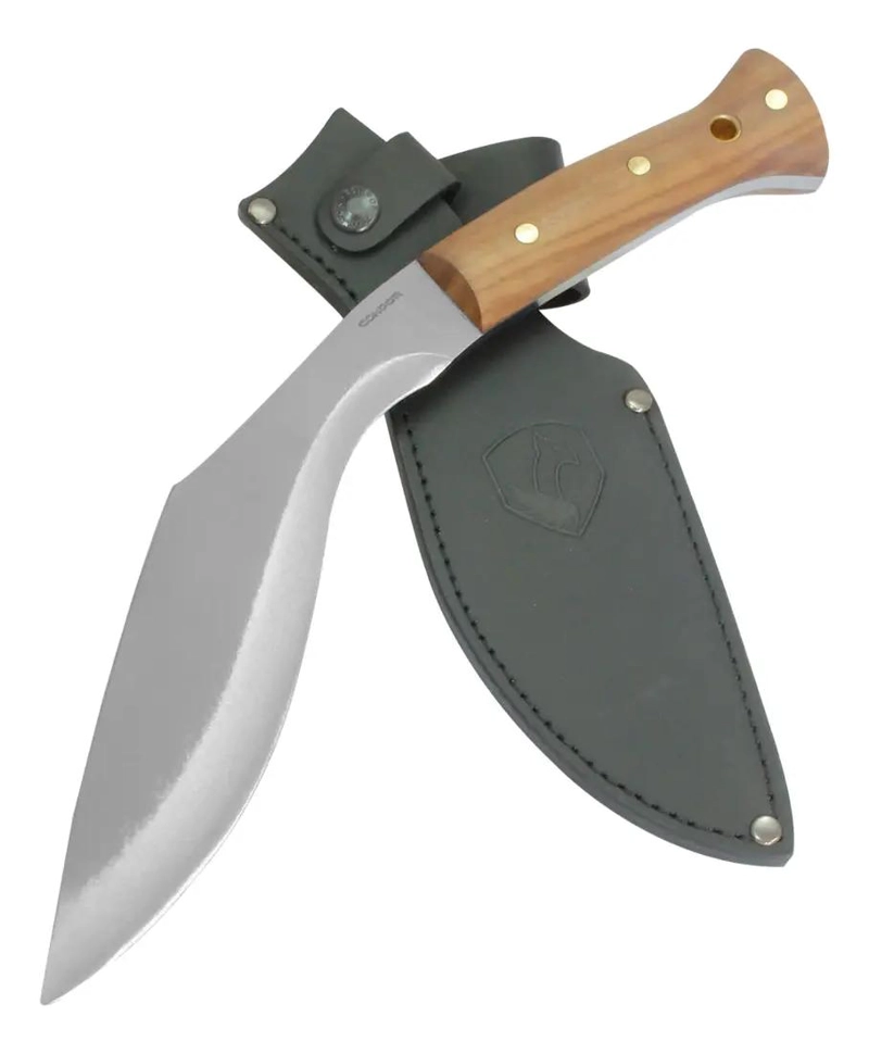CUCHILLO KUKRI HEAVY DUTY CON HOJA RESISTENTE Y MANGO ERGONOMICO - 1