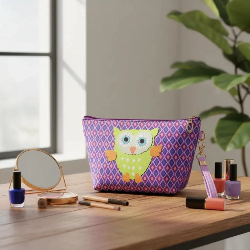 BOLSA PARA MAQUILLAJE CON COMPARTIMENTOS ORGANIZADORES Y CIERRE SEGURO - 2