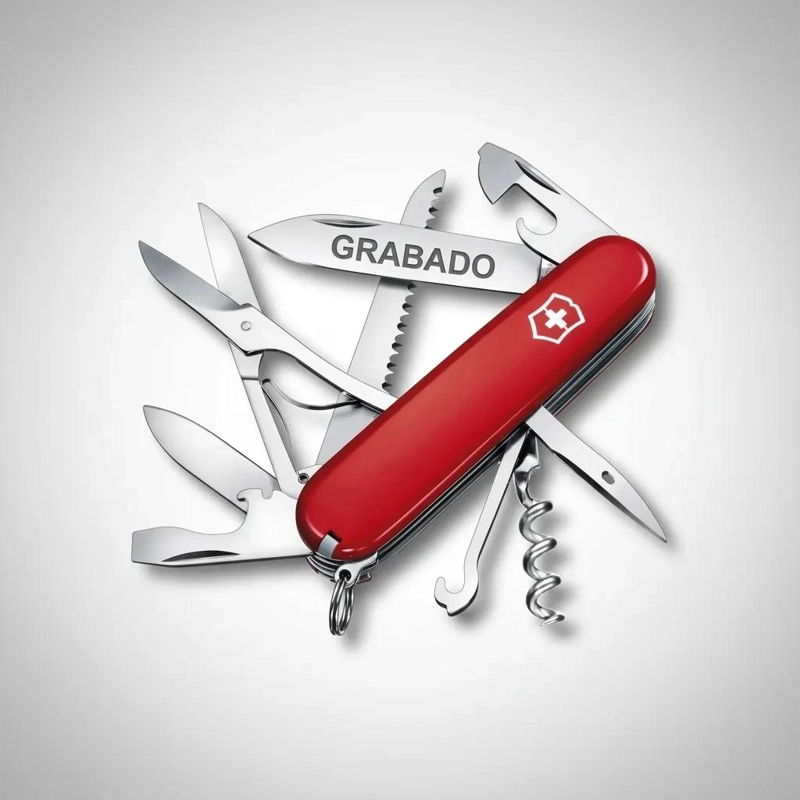 NAVAJA MULTIUSOS CON MULTIPLES HERRAMIENTAS Y GRABADO LASER - 3