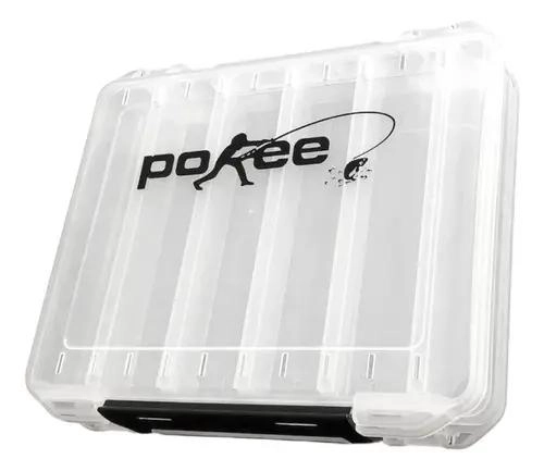 CAJA DOBLE CARA PARA SEÑUELOS Y ANZUELOS CON CAPACIDAD PARA 10 UNIDADES - 1