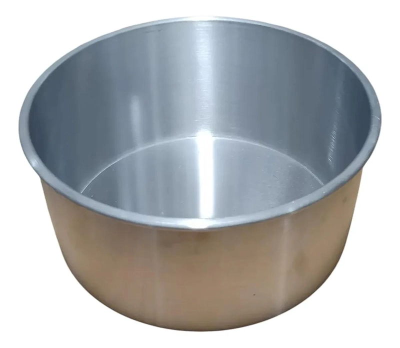 MOLDE REDONDO ALTO DESMONTABLE DE ALUMINIO PARA TORTAS 30X10 CM - 3