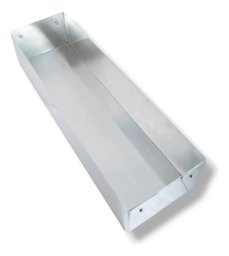 MOLDE RECTANGULAR DE ALUMINIO DESMONTABLE 40X10 CM PARA REPOSTERIA - 1