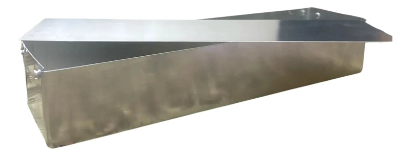 MOLDE RECTANGULAR DE ALUMINIO DESMONTABLE 40X10 CM PARA REPOSTERIA - 2