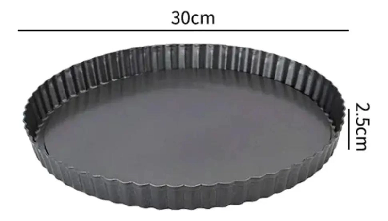 MOLDE DESMONTABLE PARA PIE DE LIMON Y TARTALETA DE 30 CM - 4