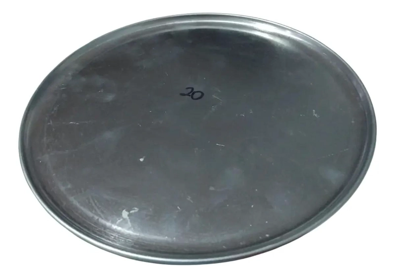 MOLDE PARA PIZZA DE PIEDRA CON DIAMETRO DE 30 CM PARA HORNEAR - 1