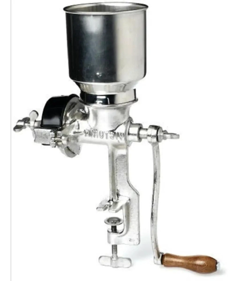 MOLINO MANUAL METALICO PARA MOLER GRANOS COMO MAIZ CAFE  Y ARROZ - 3