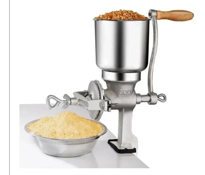 MOLINO MANUAL METALICO PARA MOLER GRANOS COMO MAIZ CAFE  Y ARROZ - 4