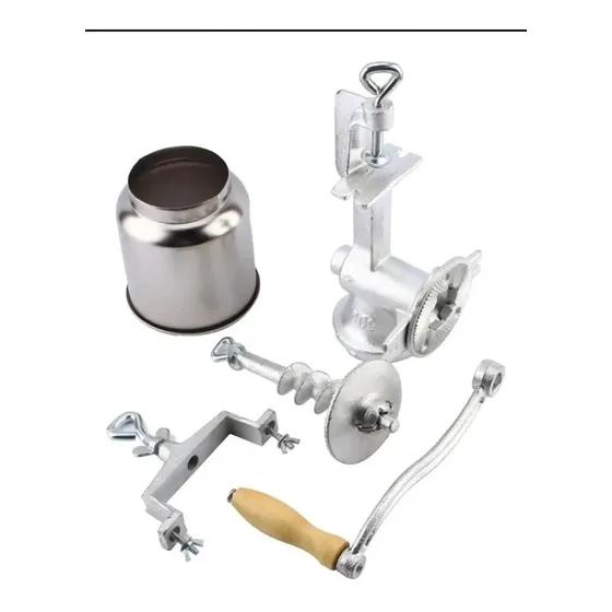 MOLINO MANUAL METALICO PARA GRANOS COMO MAIZ, CAFE  Y ARROZ - 3