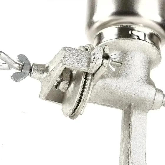 MOLINO MANUAL METALICO PARA GRANOS COMO MAIZ, CAFE  Y ARROZ - 5