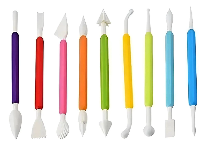 SET COMPLETO DE DECORACION PARA TORTAS Y REPOSTERIA CON 66 PIEZAS - 3
