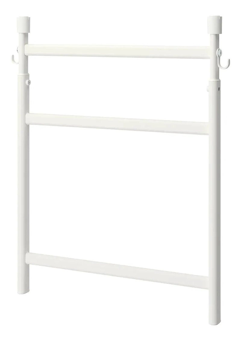 RACK REGULABLE CON GANCHOS PARA COCINA 45X65 CM - 1