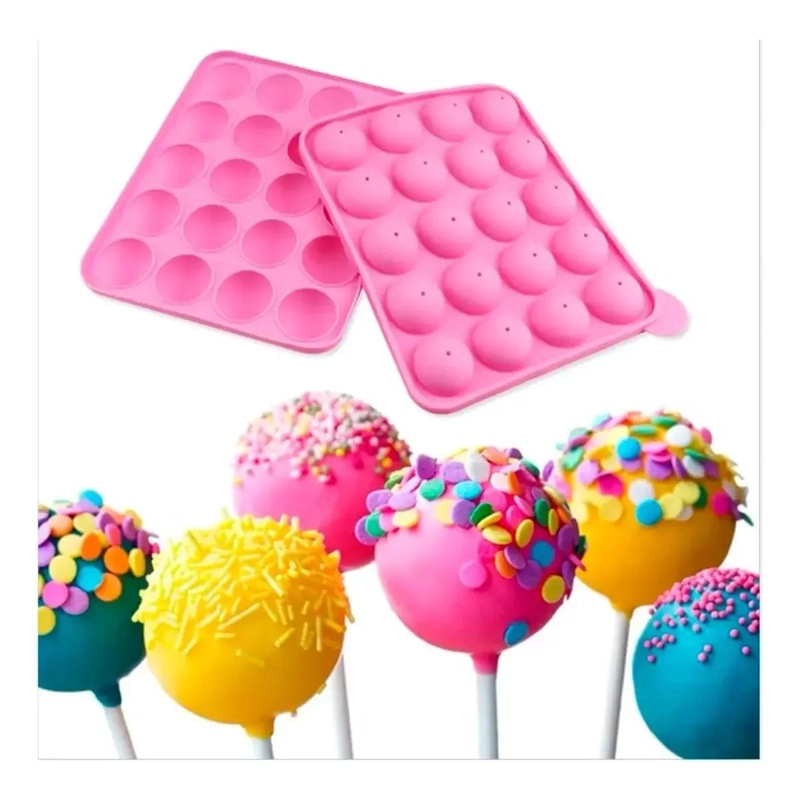 KIT COMPLETO PARA CAKE POP CON MOLDES, BOQUILLAS Y BANDEJA - 5