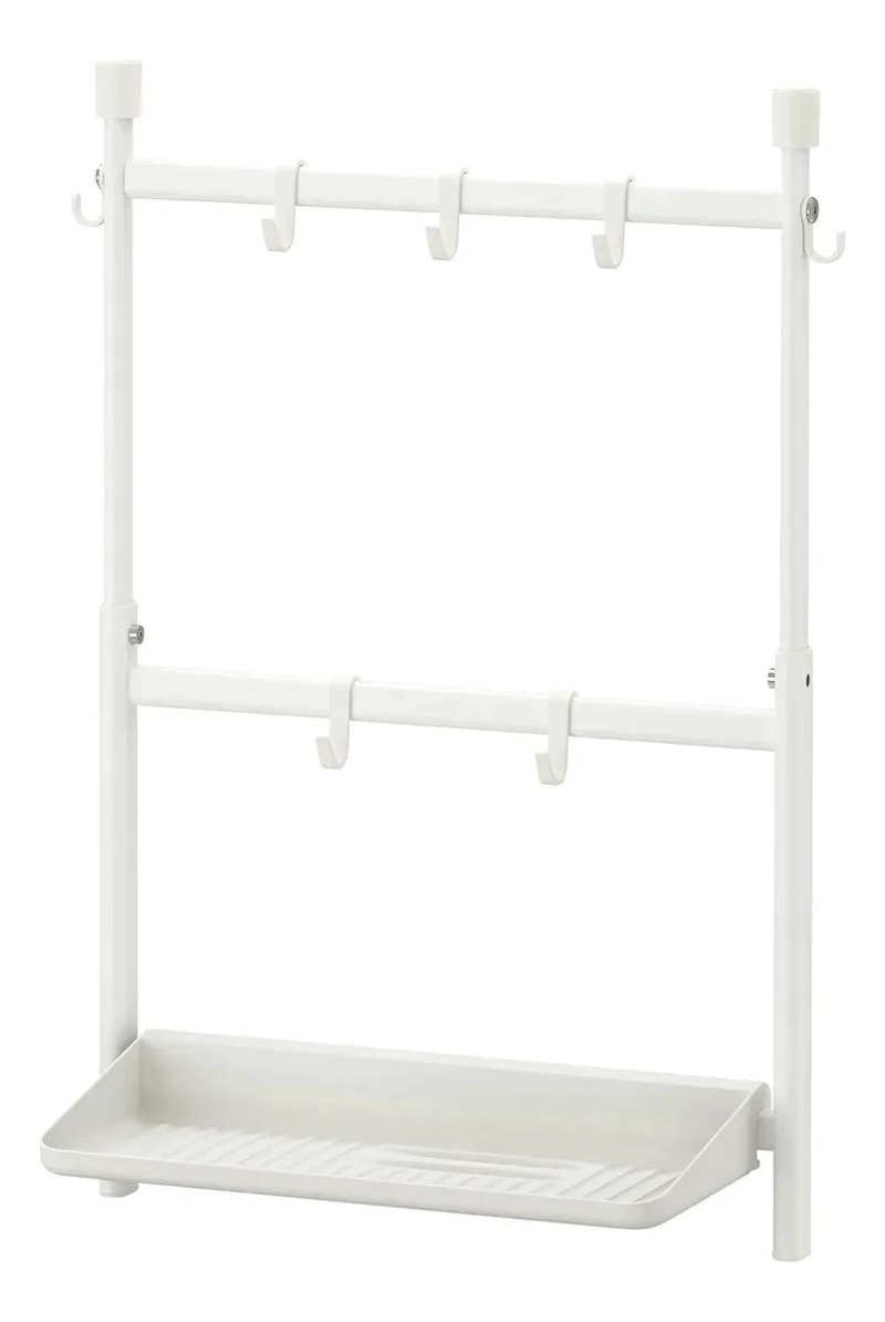 SET ORGANIZADOR PARA COCINA DE PARED EN ACERO DE 45.7 CM - 1