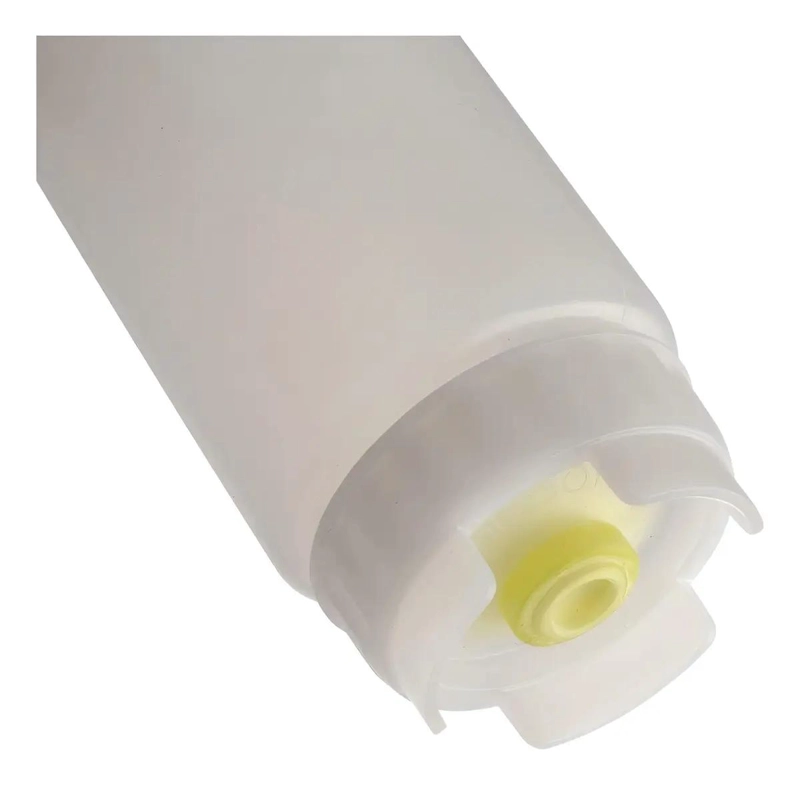 TUBO DOSIFICADOR DE 473 ML CON VALVULA AMARILLA PARA SALSAS Y JARABES - 2